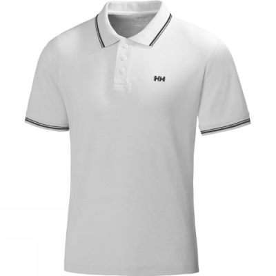 Polo Helly Hansen Kos Hombre - Blancas - Chile ODK863524